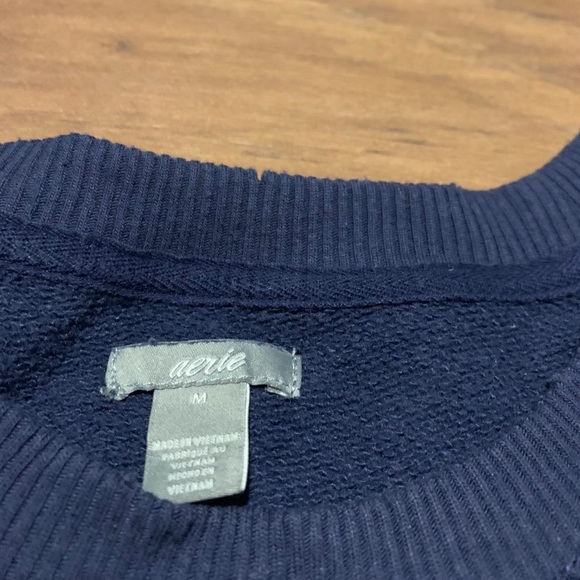 Aerie cropped sweater with side cross details - Picture 3 of 3